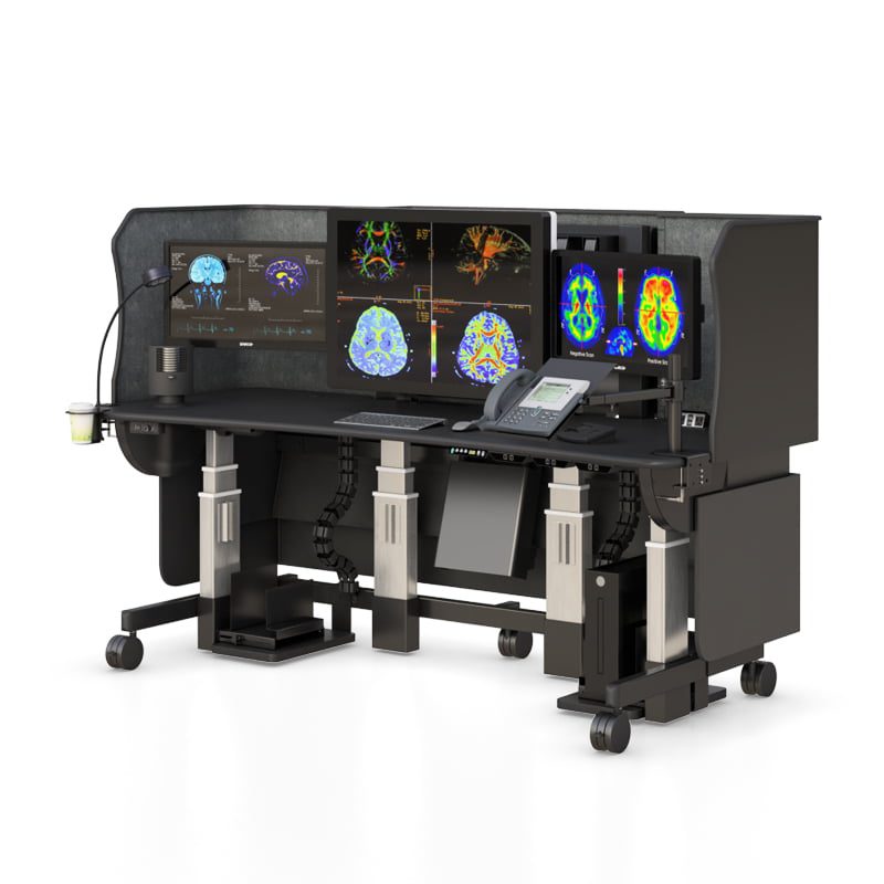 Premium Radiology Ergonomic Desk