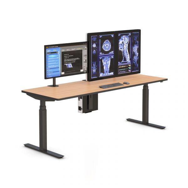 Essential Radiology Ergonomic Desk