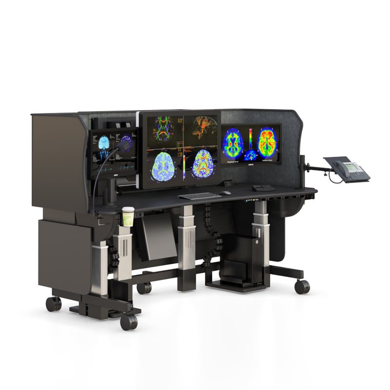 Premium Radiology Ergonomic Desk